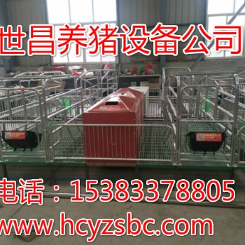 猪场设备双体产床河北供应厂家