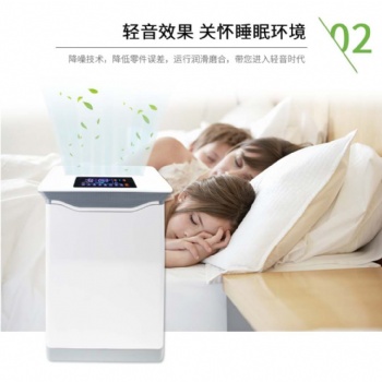 灰色负离子空气净化器