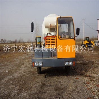 四轮多功能混凝土搅拌车 2方混凝土搅拌车现货混凝土运输车