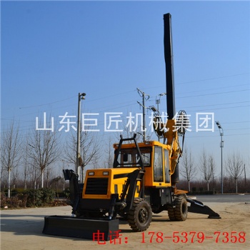 大型旋挖钻机全自动工程建筑轮式旋挖桩机效率高操作简便