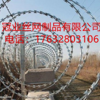 河北冠业厂家围墙防盗网 刺网