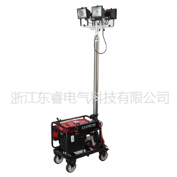 4*500W全方位自动升降泛光工作灯遥控升降移动工作灯