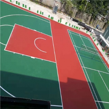 丙烯酸体育运动地坪介绍