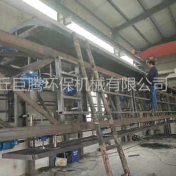 三阶梯缠绕机玻璃钢化粪池生产机器设备内加强筋带筋缠绕机