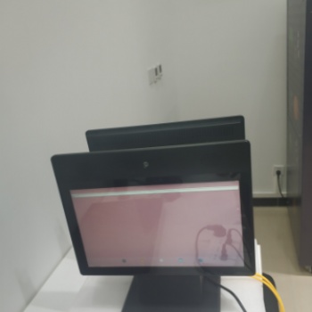 前后双屏设计酒店宾馆12.1寸显示设备