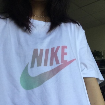 东莞同款nike圆领短袖宽松bf上衣男女可穿
