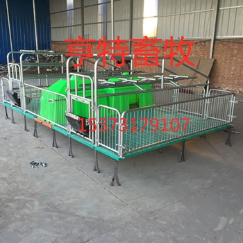 双体母猪产床热镀锌复合产床