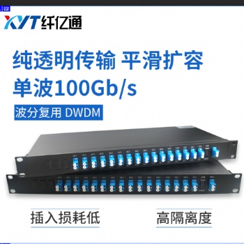 密集波分复用器DWDM通道封装可定制单双纤可选
