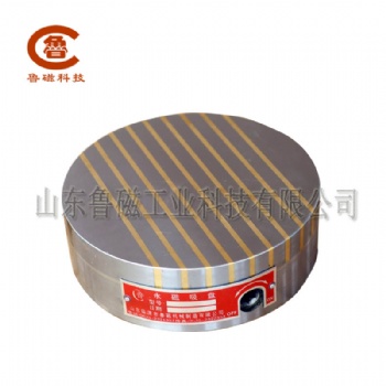 鲁磁供应圆形永磁吸盘适用磨床用