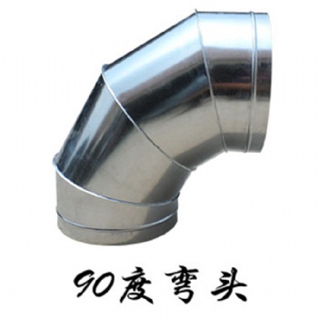 广东顺德区铭流螺旋风管厂家 镀锌白铁皮螺旋风管DN500 量大从优