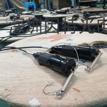 2芯TBE-0001/2型野战光缆3米 野战转接跳线测试线 车壁式航空防水接头头转FC 支持定制