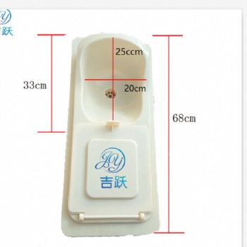 旱厕改造 吉跃干湿分离蹲便器 旱厕免水冲蹲便器 农村厕改粪尿分离