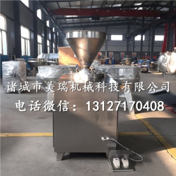 腊肠灌肠机，多功能定量扭结灌肠机