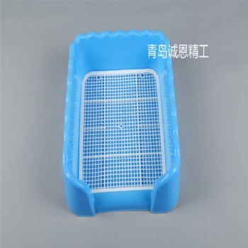 定制PP聚丙烯塑料猫砂盒塑料盆注塑件 家居日用品塑料塑胶件加工