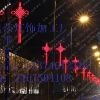 街道造型灯**款 LED路灯杆圣诞老人造型灯