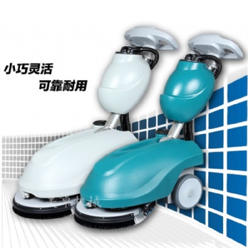 商场用洗地机智能擦地机油污清洗车