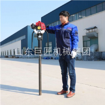 土壤取样工具淤泥取样钻机操作简便速度快巨匠集团QTZ-1