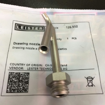 LEISTER进口钛合金焊嘴，LEISTER进口三角拉嘴