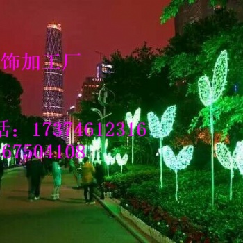 春节灯饰国旗造型灯装饰灯节日彩灯路灯杆装饰灯