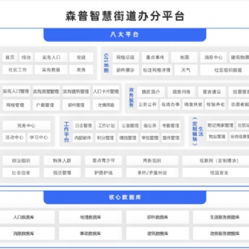 森普智慧街道 智慧社区云平台
