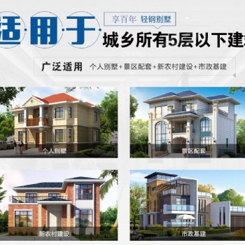 国家倡导农村建设轻钢别墅回到资本补贴!2019年不盖房子成一大损失