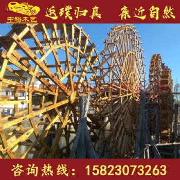 景观水车价格，防腐木景观水车，大型景观水车价格，景观水车生产厂家
