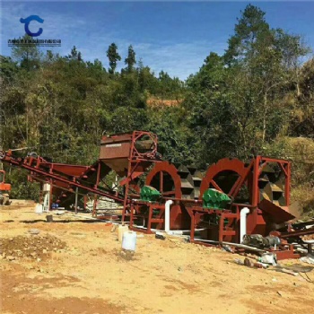 新型轮式洗砂设备 定制筛沙洗沙机现货