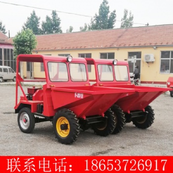 江苏FC-18型前卸式翻斗车 两吨前翻四轮前翻斗车 工程柴油蹦蹦车