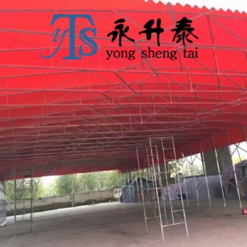 绵阳物流帐篷餐饮帐棚推拉雨棚