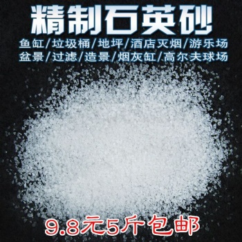 实验室用精制石英砂/粒径均匀、规格齐全、厂家 石英砂