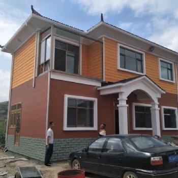 现代户型小别墅，轻钢时尚简约，新农村建房年轻人超爱建房方式
