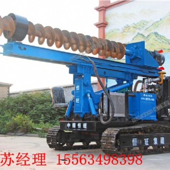 效率强大厂家恒旺HZD-300L地基桥梁打桩机
