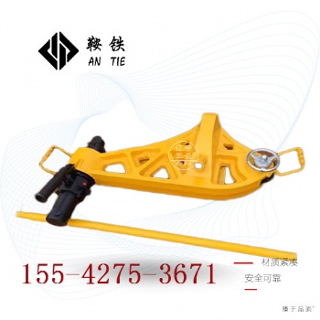 鞍铁YZG-800液压直轨机铁路工程顶直钢轨器材操作