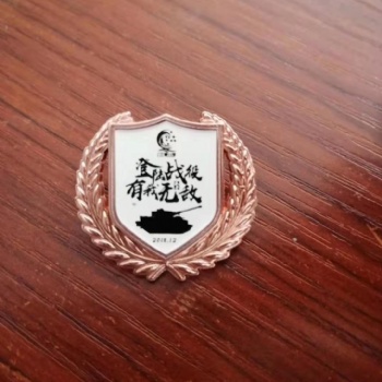 精品荣耀徽章定制，广家高端产品，金属产品定制