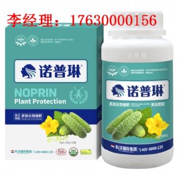 节瓜提前上市用哪种水溶肥效果好 当然诺普琳
