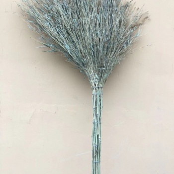 批发零售绿色天然竹枝扫把 扫帚