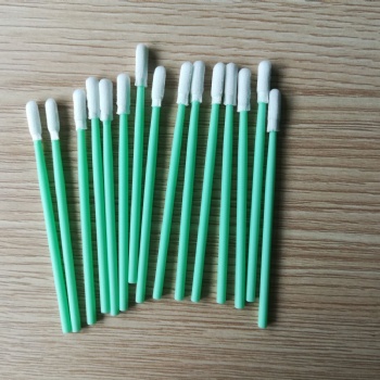 苏州卓净无尘SW-836B无尘擦拭棒 聚酯纤维无尘布头净化擦拭棒