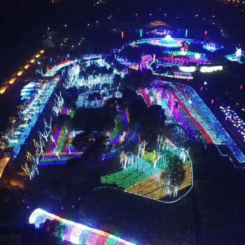 达州市灯光展展览厂家制作活动策划创意形式