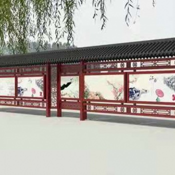 山东淄博宣传栏 户外标示标牌 公交站台亭制作厂家