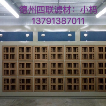 干式 箱式过滤器 迷宫纸盒 九宫格纸箱