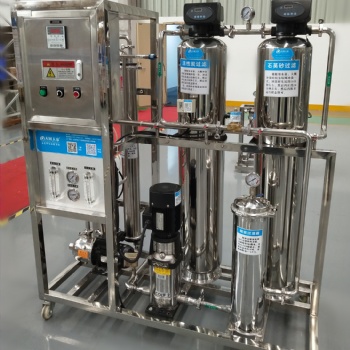 500L/H全不锈钢反渗透纯水设备 工业RO膜水处理设备厂家