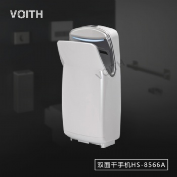 落地式无刷高速干手器 HS-8566A立式速干干手器 洗手间写字楼挂壁式烘手器