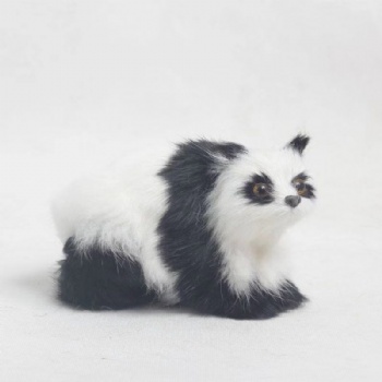仿真皮毛动物国宝熊猫模型玩具玩偶礼物节日礼品