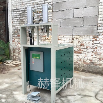 广东赫锋机械护栏扶手冲孔机用于楼梯扶手护栏坡口冲孔