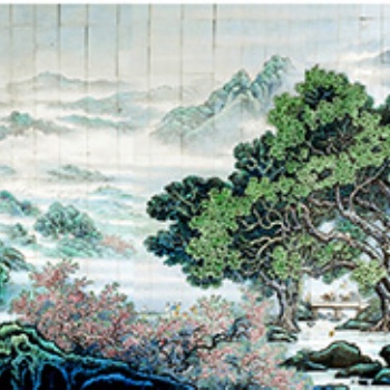 酒店宾馆家装陶瓷壁画