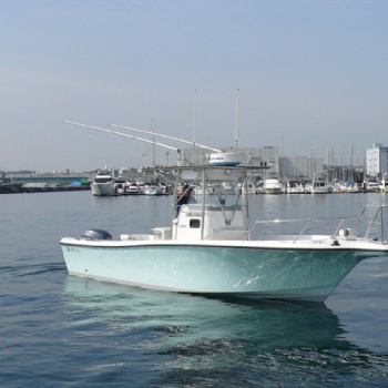 灵山兄弟终極钓鱼MF-27型9米海钓船游钓艇休闲钓鱼艇游钓艇价格