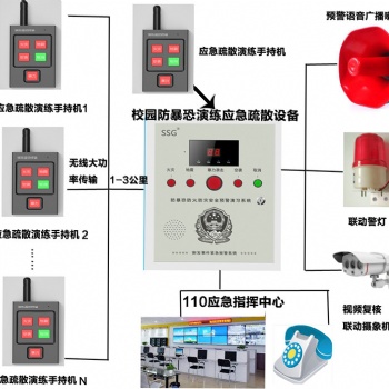 校园一键紧急报警器特点介绍，学校安防一键式报警装置
