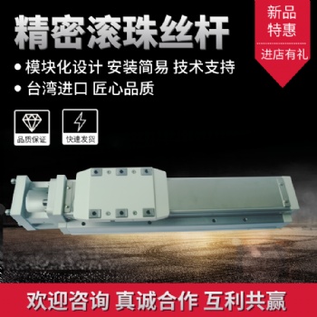 GTH5进口直线模组单轴机械手全封闭防尘滑台滚珠丝杆铝型材现货