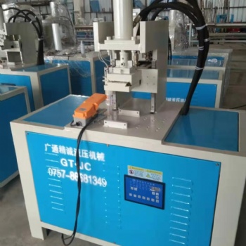 方管扁钢带 异型管冲孔切断设备 圆管自动液压冲孔设备
