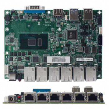 3.5寸6千兆网口多USB多串口支持HDMI+GPIO软路由迷你3865U主板